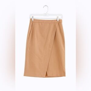 Tan Pencil skirt